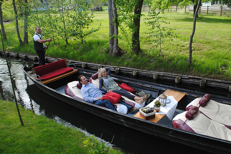 Spreehafen Burg Wellnesskahnfahrt mit dem Kahn der Sinne
